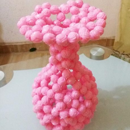 pink-beaded-flower-vase-